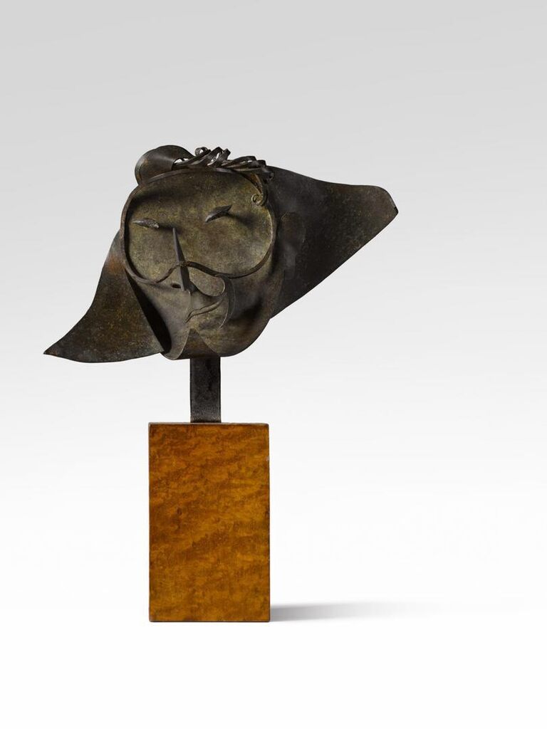 Masque d'arlequin souriant (2ème version)