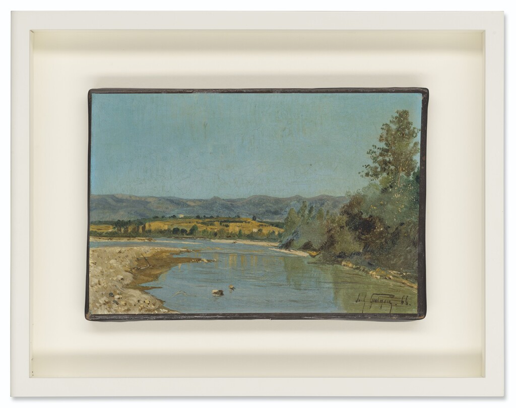 Les Bords de la Durance à Puyvert