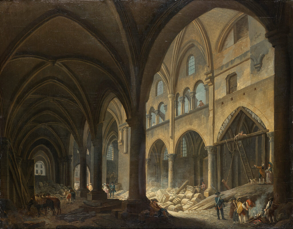 Démolition de l'église des Saints-Innocents, Paris