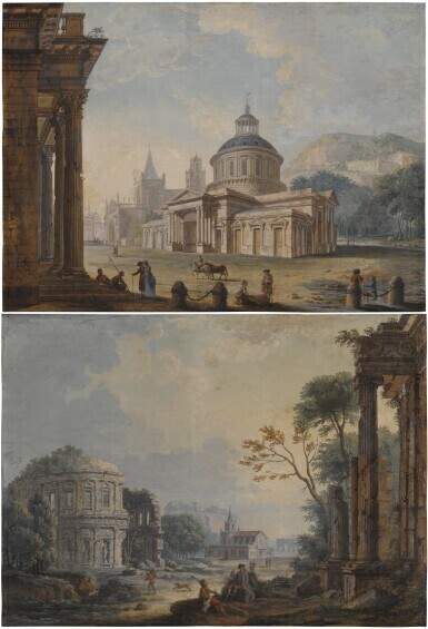 A Pair of Architectural Capricci