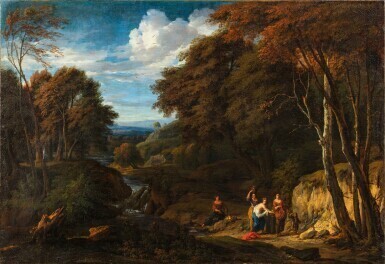 A Wooden Landscape by a River | Paysage de sous-bois au torrent