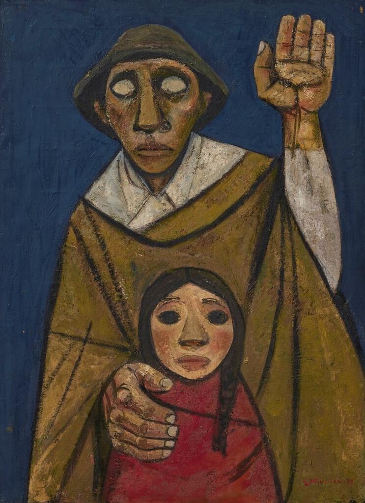 Ceguera (also known as Beggar and Child)