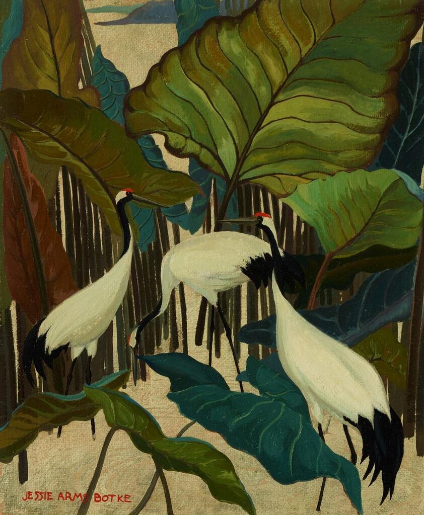 Sacred Cranes