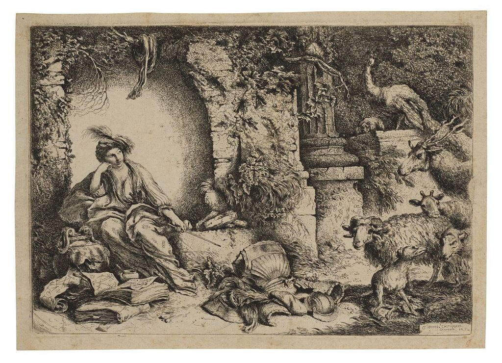 Circe changing Ulysses's Men into Beasts