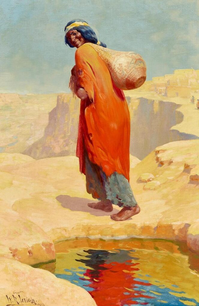 The Water Girl at Walpi