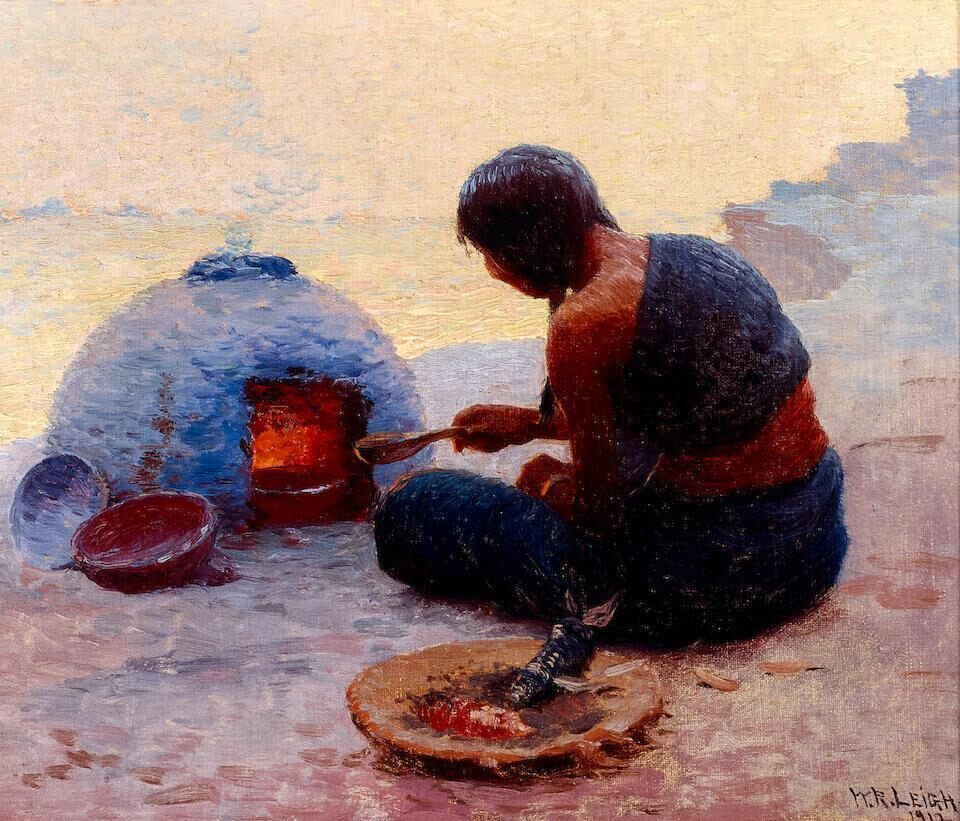 Indian Woman Cooking