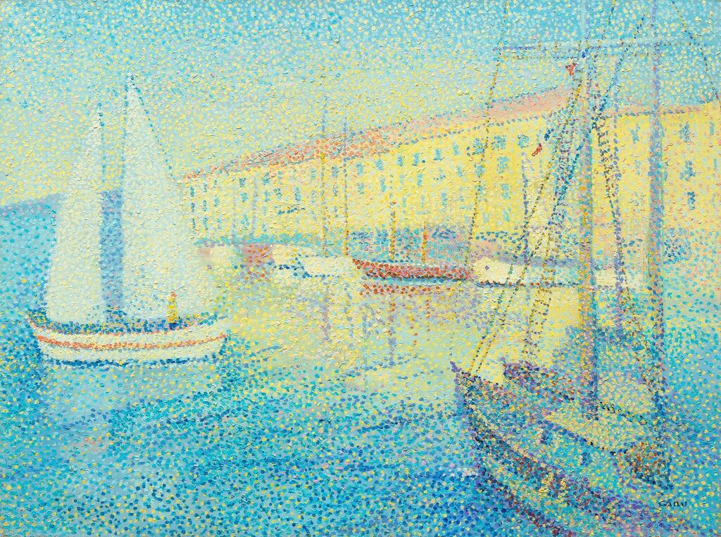 Saint-Tropez, les voiliers à quai