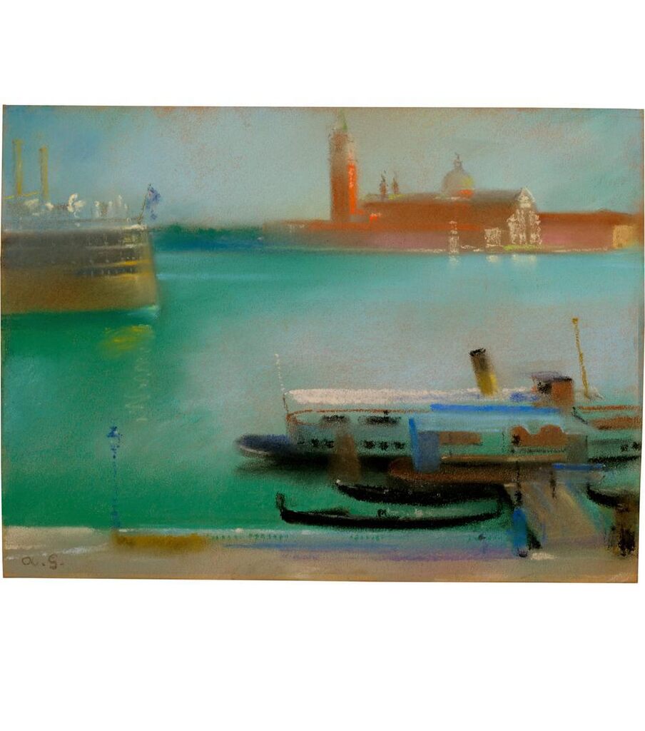 Blick auf San Giorgio, Venedig