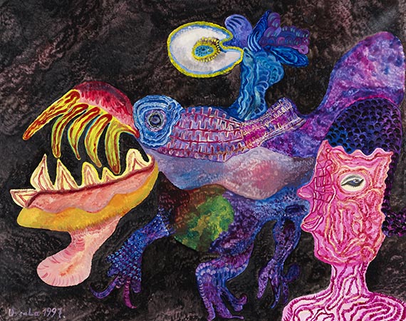 Mummenschanz bei Nacht