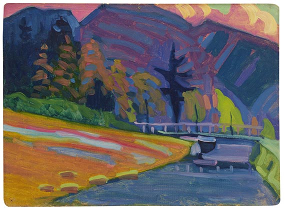 Wassily Kandinsky, Bei Oberau
