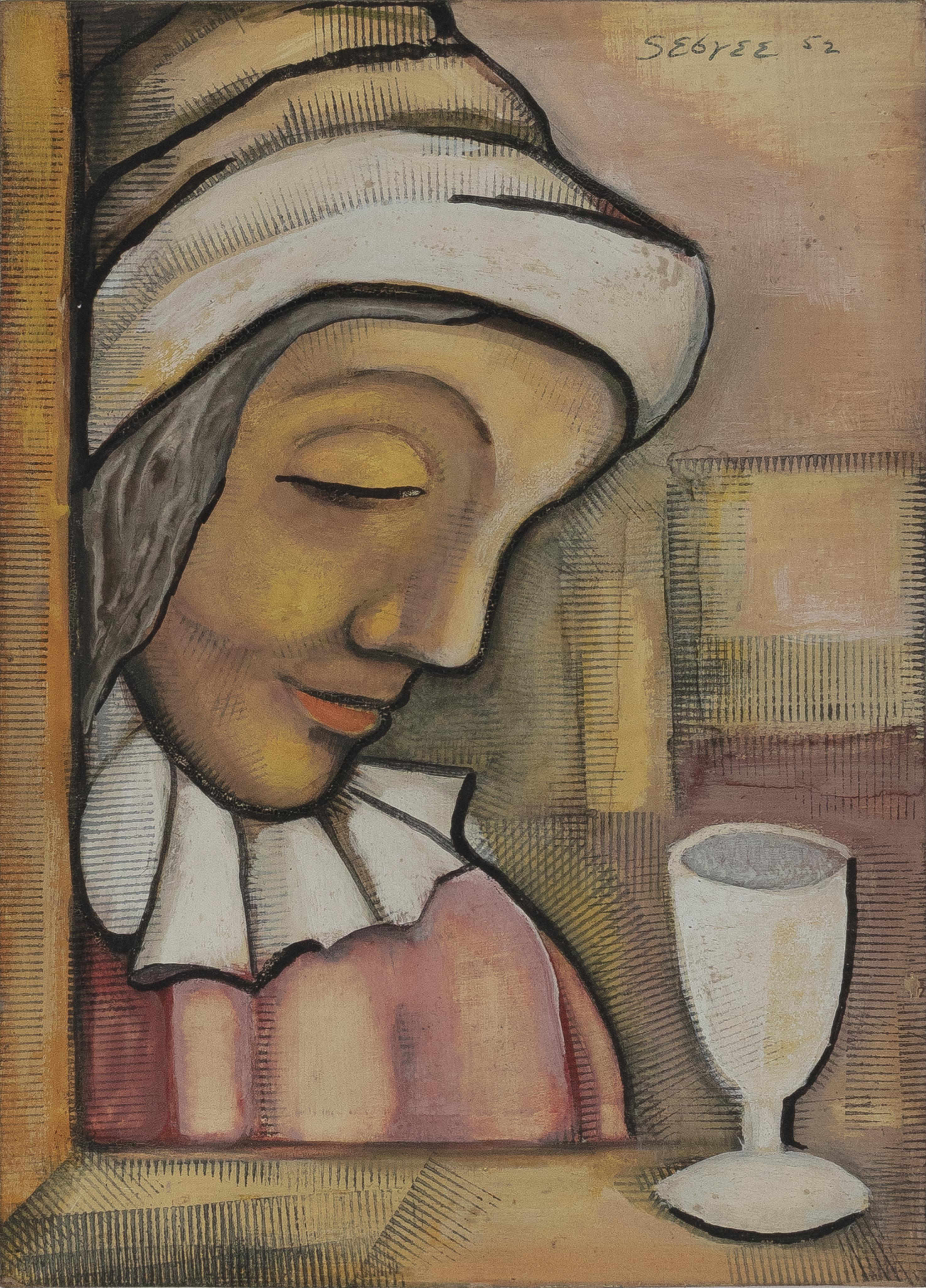 Pensive Harlequin