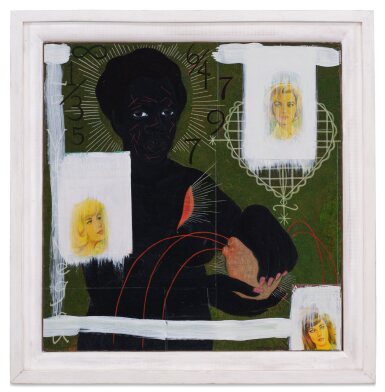 Kerry James Marshall, Woman with a Heart of Gold