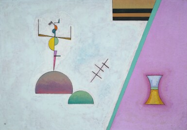 Wassily Kandinsky, Zwei schwarze Streifen (Two Black Stripes)