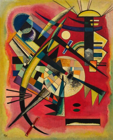 Wassily Kandinsky, Rote Tiefe (Red Depth)