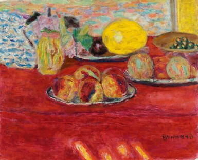 Pierre Bonnard, Nature morte au melon