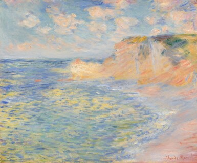 Claude Monet, La Falaise d’Amont