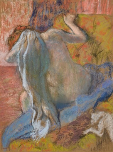 Edgar Degas, Femme à sa toilette