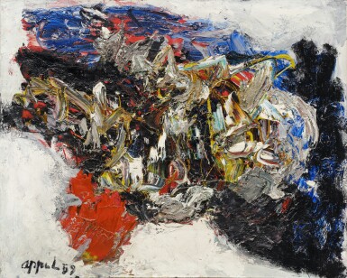 Karel Appel, Insect Blessé Contre un Rocher