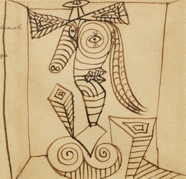 Buste de femme au chapeau