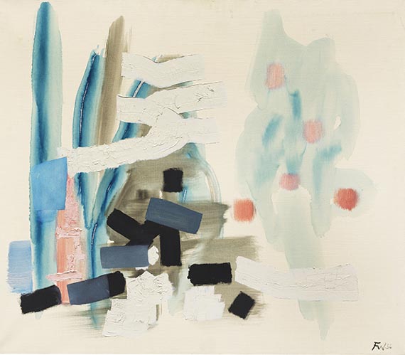 Fritz Winter, Schwingendes Blau