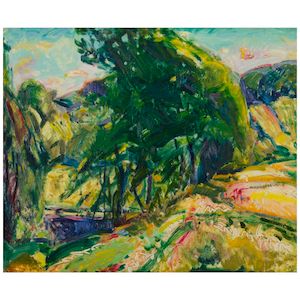 Landscape 18 x 21 3/4 in. (45.7 x 55.2 cm.) (Painted circa 1923.)