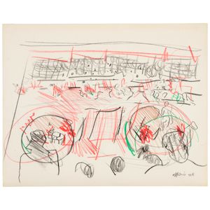 The Circus I 10 x 12 1/2 in. (25.4 x 31.8 cm.) (Executed in 1948.)