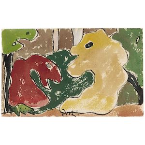 Centerport Series #10 5 1/2 x 8 7/8 in. (14 x 22.5 cm.) (Executed in 1940.)