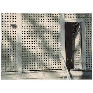 Lattice Work 21 1/4 x 29 in. (54 x 73.7 cm.) (Executed in 1985.)