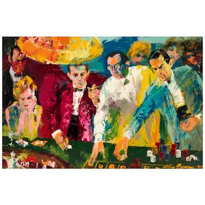 Roulette 48 1/4 x 72 1/4 in. (122.6 x 183.5 cm.) (Painted in 1966.)