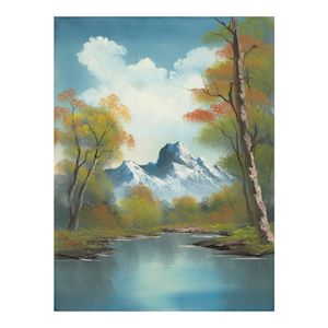 Autumn Images 24 x 18 in. (61 x 45.7 cm.) (Painted in 1990.)