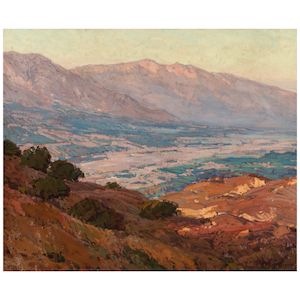 Sespe Canyon (Ventura County) 28 1/4 x 34 1/4 in. (Painted in 1921.)