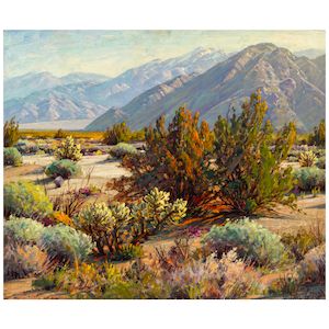 Desert Growth 20 x 24 in. (Painted in 1941.)