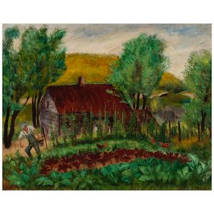 The Gardener 24 x 30 in.
