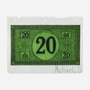 Twenty Monopoly Dollars