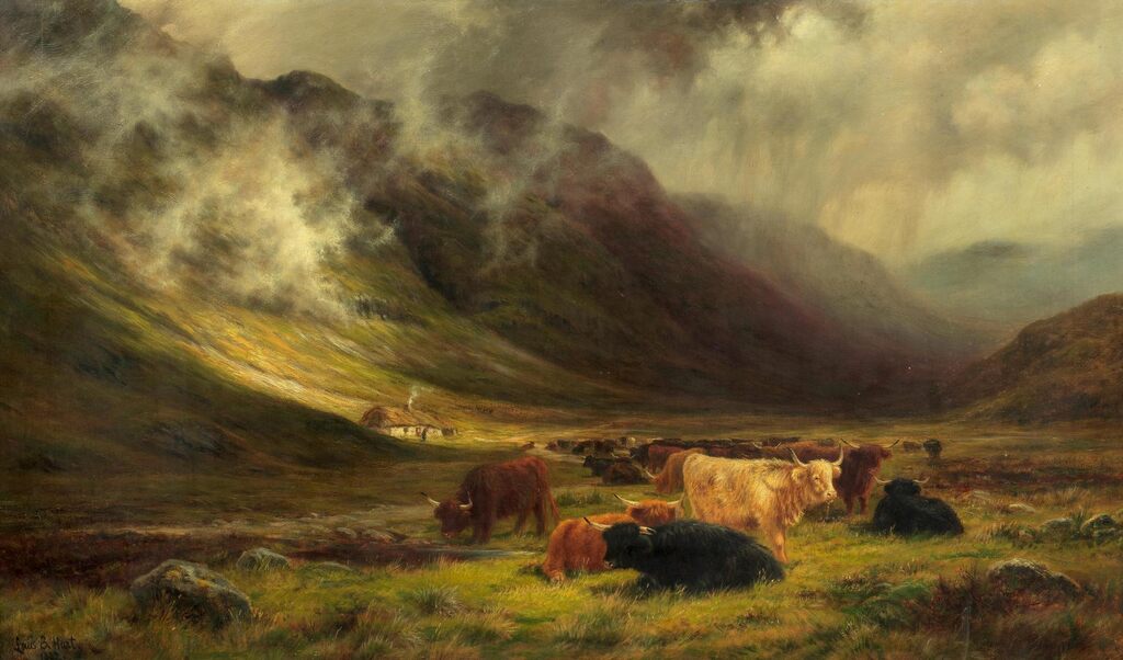 Clearing after Rain, a Highland Glen