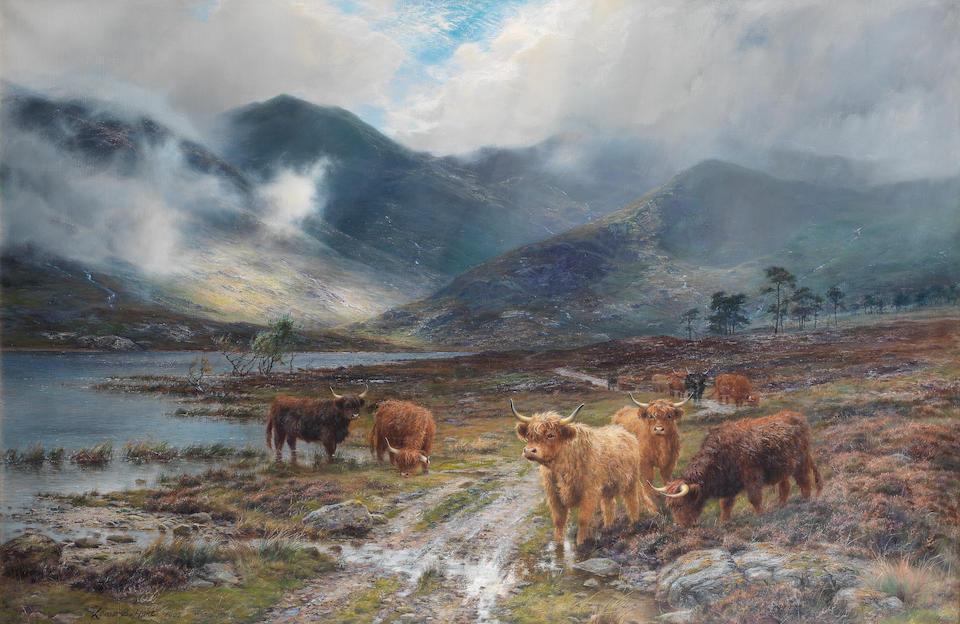 After the shower - by a West Highland loch