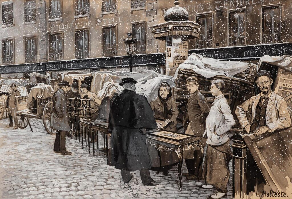 The Flea Market in the Faubourg Saint-Antoine