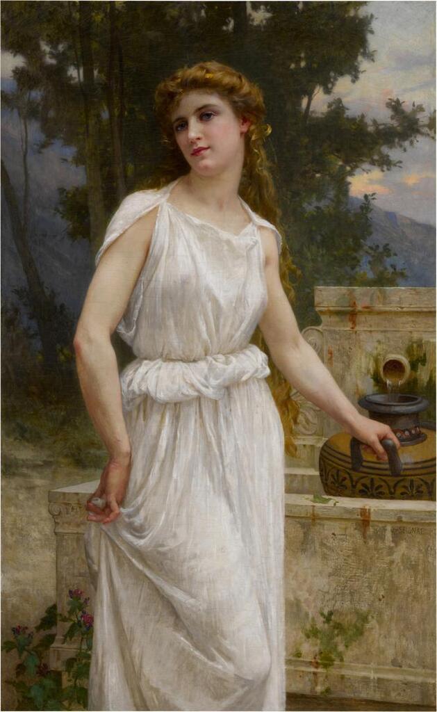A la fontaine