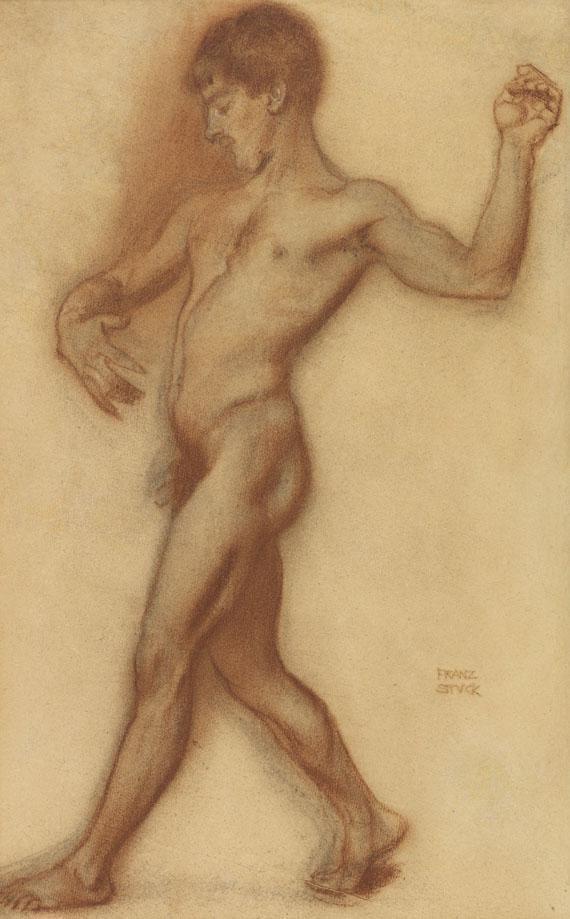 Männlicher Akt (Studie zu "Der Tanz")