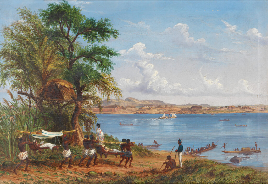 'Tete, Zambesi River, South East Africa'
