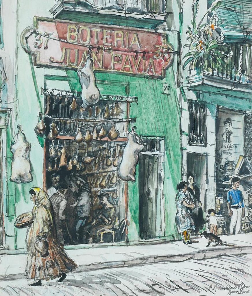 Boteria Juan Pavia, Barcelona