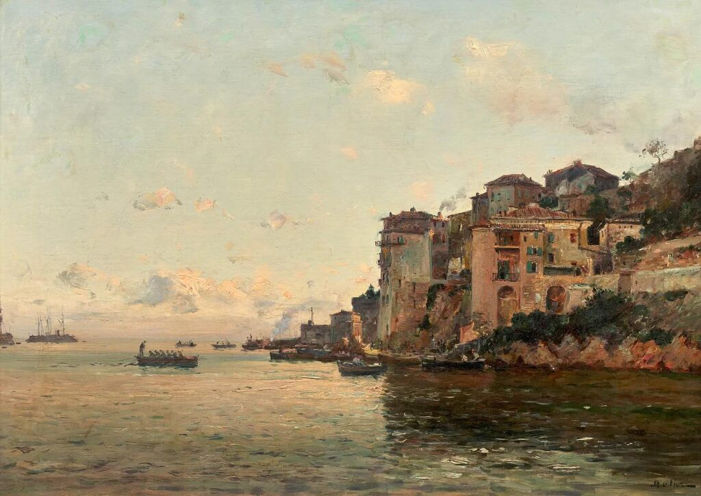 The Russian Fleet at Villefranche
