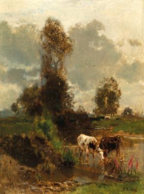Cows by the Water