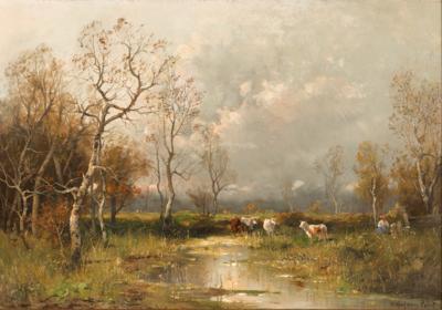 A Pasture Landscape with Shepherdess