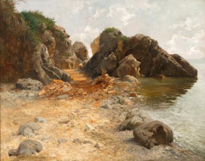 A Rocky Coast near Lovrano