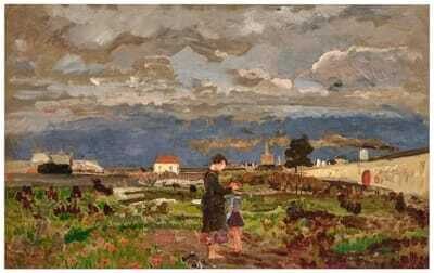 The cemetery wall, Maria Enzersdorf