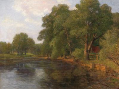 “Motiv bei Plankenberg” [Scene near Plankenberg]