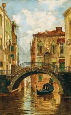 Venice, Rio del Mondo Novo with Ponte de l’Anzolo