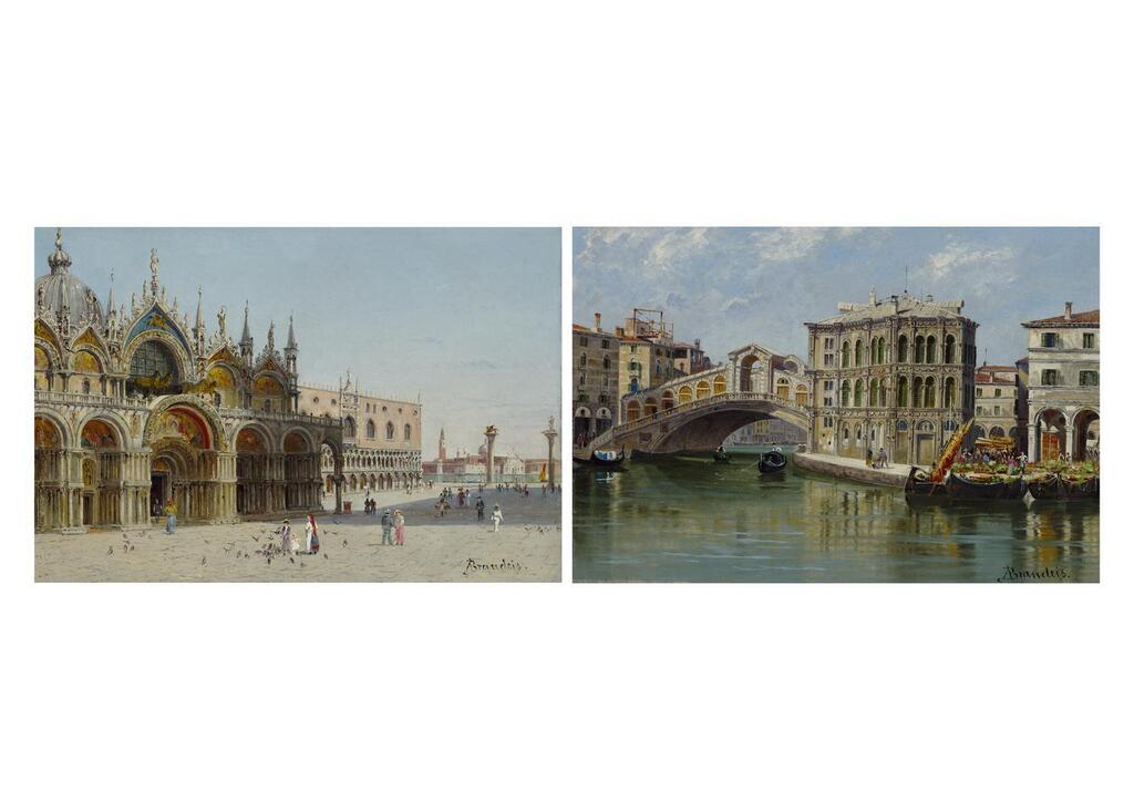 Camerlenghi Palace; and St Mark’s, Venice