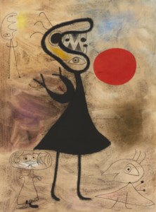 Femmes devant le soleil